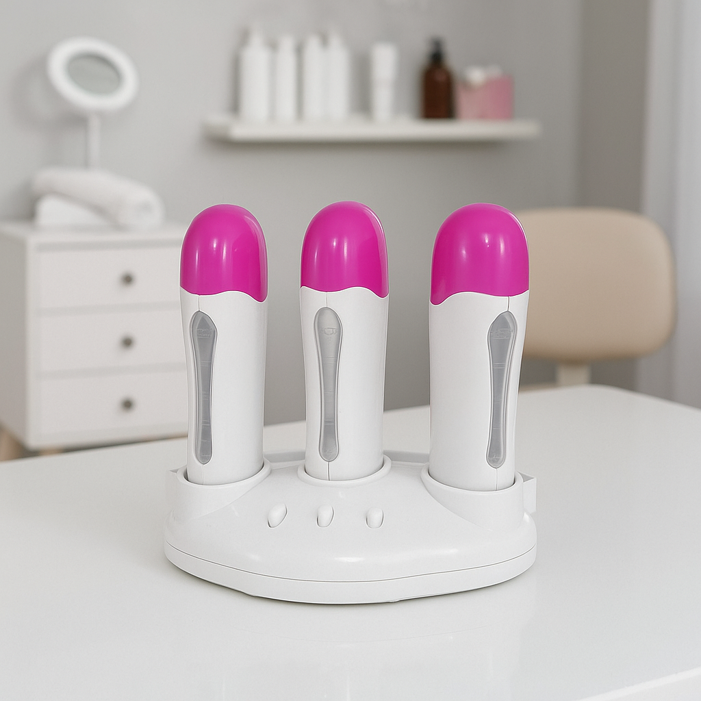 Podgrzewacz do wosku w rolkach potrójny OPTIMA - obrazek 2