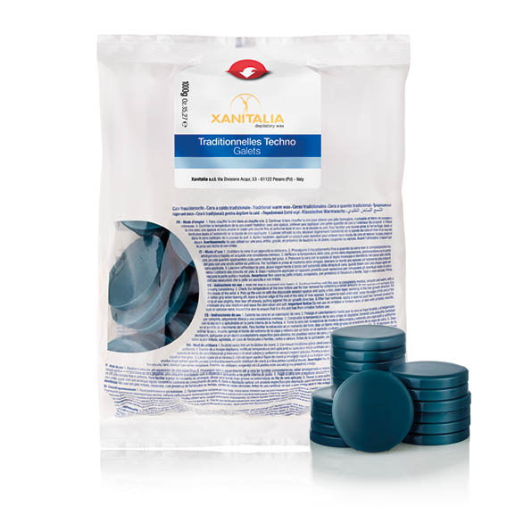 Wosk do depilacji twardy azulenowy 1 kg