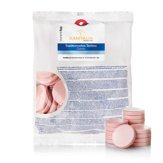 Wosk do depilacji twardy 1kg Titano Rosa Xanitalia