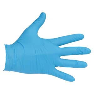 Rękawiczki nitrylowe bezpudrowe rozmiar M 100szt
