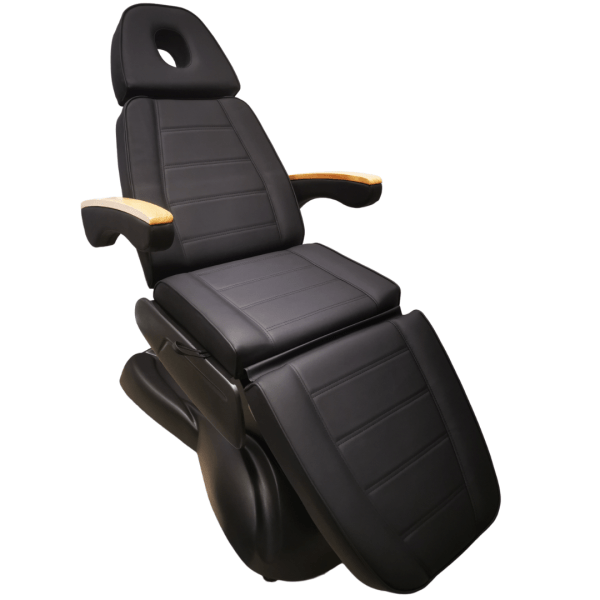 Fotel kosmetyczny elektryczny LUX3 black